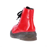 Red laced ankle boot 78240-33