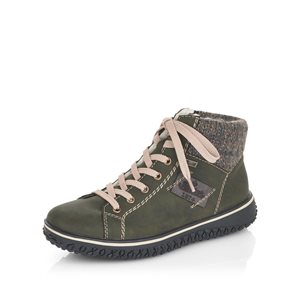 Green Waterproof Winter Bootie Z4230-54